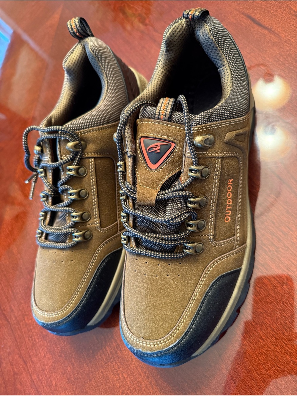 Outdoor Life Brown and Black Men's Athletic Outdoor Shoes